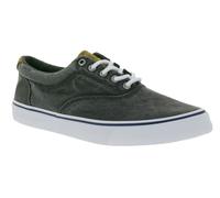 SPERRY Bahama Striper II Cvo Herren Canvas-Sneaker mit Wave-Siping-Technologie STS22513 Washed Schwarz 39