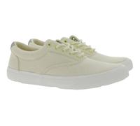 SPERRY Bahama Striper II Cvo nachhaltiger Herren Leinen-Sneaker mit Wave-Siping-Technologie STS24186 Beige 41