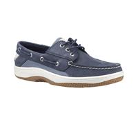 Sperry Billfish 3-Augen-Leder-Herrenbootsschuhe in Marineblau EU 39/UK 6