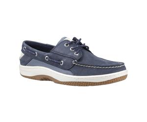 Sperry Billfish 3-Augen-Leder-Herrenbootsschuhe in Marineblau EU 42 / UK 8