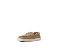 Sperry Como Moc Herren-Bootsschuh aus Leder, Taupe, 8.5