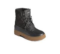 Sperry Saltwater 2.0 Regenstiefel für Damen, Schwarzes Nylon, 40.5 EU