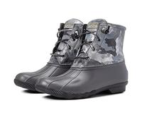 Sperry Damen Saltwater Chelsea Boot, Silberfarbenes Tarnmuster, 39 EU