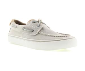 Sperry Helm 2-Augen Textil Herren Graue Bootschuhe EU 42 / UK 8