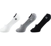 Sperry Herren 3 Pack Skimmer Liners Lässige Socke, Holzkohle Heather/Black, 10-13 / Shoe: 6-12 (3er Pack)