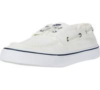 SPERRY Bahama II SW Herren Bootsschuhe Leinen-Schuhe STS22016 Weiß 46