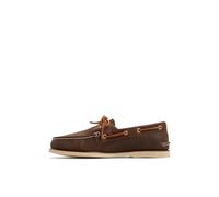 Sperry Herren Gold Authentic Original 2-Eye Full Grain Leather Brown Brun Schuhe 42.5 EU