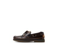 Sperry Men's Mako 2-Eye Boat Shoe, Amaretto, 14 Wide