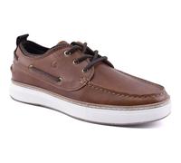 Sperry Moc Neo Polyurethan Herren Braune Bootsschuhe EU 40,5 / UK 7