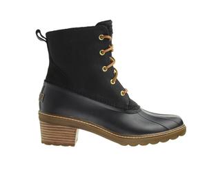 Sperry Salzwasserabsatz Schlange Frauen schwarze Stiefel EU 40,5 / UK 7