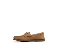 Sperry Authentische 2-Augen-Leder Bootschuhe für Herren in Tan EU 44.5 / UK 10