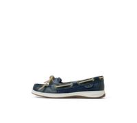 Sperry Angelfish Leder & Baumwollschuhe Für Damen In Marineblau EU 37,5 / UK 4,5