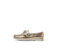 Sperry Women's Ao 2 Eye Boat Shoe, Gold, 39 EU