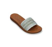 SPICE UP Damen Massa Flache Sandale, 31006 Grün, 41 EU