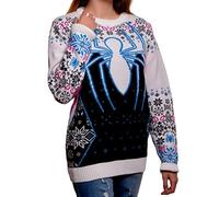 Spider Gwen Weihnachtspullover für Damen und Herren Spiderman Marvel Geschenk, Mehrfarbig, L