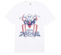 Spider-Man Brand New Day Logo Jumping Comfort Colors Adult Heavyweight T-Shirt