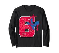 Spider-Man Jump 6 Geburtstag Langarmshirt