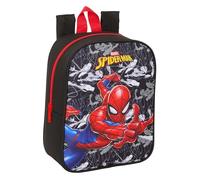 Spider-Man Kinderrucksack, Kinderrucksack, Schulrucksack, anpassbar an den Kinderwagen, bequem und vielseitig, Qualität und Widerstandsfähigkeit, 22 x 10 x 27 cm