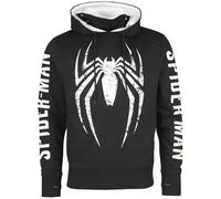 SPIDER-MAN-Man Game Logo Männer Kapuzenpullover schwarz/grau L