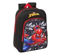 Spider-Man - Schulrucksack für Kinder, Kinderrucksack, anpassbar an Kinderwagen, ideal für Kinder im Schulalter, bequem und vielseitig, Qualität und Widerstandsfähigkeit, 26 x 11 x 34 cm
