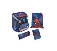 Spider-Man - Scooli EasyFit - Schulranzen Set - 5-teilig