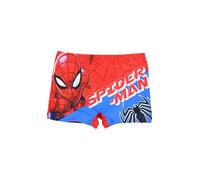 Spiderman Badeshort Badehose Schwimmhose Schwimmshorts Jungen (DE/NL/SE/PL, Numerisch, 116, Regular, Rot-Blau)