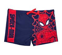 Spiderman Badeshort Badehose Schwimmhose Schwimmshorts Jungen (dunkelblau 98)