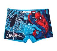 Spiderman Badeshort Badehose Schwimmhose Schwimmshorts Jungen (Hellblau 98)