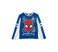 Spiderman Longsleeve "Spiderman" in Blau/ Weiß/Rot - Größe 98 | Kinder Longsleeves