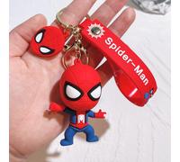 (SpiderMan Open) Avengers Schlüsselanhänger-Kollektion, süße und einzigartige Silikongeschenke