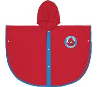 CERDÁ LIFE'S LITTLE MOMENTS Unisex Kids Spiderman Regenponcho für Kinder Waterproof, Rot, 5-6 Jahre