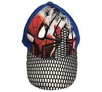 Spiderman The Ultimate Basecap Mütze Cap Kinder Kappe Schirmmütze (52, blau)