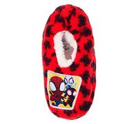 Spidey and his amazing friends Hausschuhe "Spidey & His Amazing Friends" in Rot - Größe 23-26 | Kinderhausschuhe