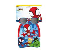 CERDÁ LIFE'S LITTLE MOMENTS Spidey Mütze mit Sonnenbrille Set für Kinder - Spider-Man Baseballkappe und UV-Schutz Brille