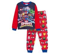 Spidey und Seine erstaunlichen Freunde Pyjamas Kinder Spider-Man Pyjama-Set Hulk Iron Man Black Panther Gwen Miles Morales Nachtwäsche
