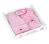 Spiegelburg 13974 Geschenkset Mütze + Nickituch BabyGlück, rosa (one size)