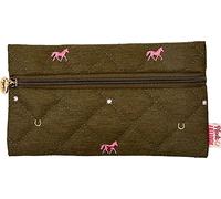 Spiegelburg Schlamper-/Allzweckmäppchen Pferdefreunde oliv, unbefüllt