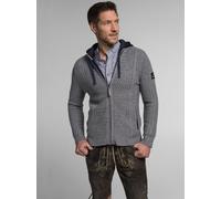 Spieth & Wenksy Strickjacke Herren grau, XXL