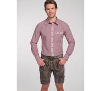 Spieth & Wenksy Trachtenhemd Herren Slim Fit Baumwolle rot, 39-40