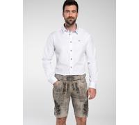 Spieth & Wenksy Trachtenhemden Herren Slim Fit Baumwolle blau, 45-46