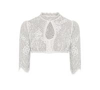 Spieth & Wensky - Damen Dirndlbluse, Plätzchen (351923-1189), Größe:52, Farbe:Creme (2142)