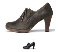 Spieth & Wensky Damen Pumps D114 Deal Dunkelbraun, 39