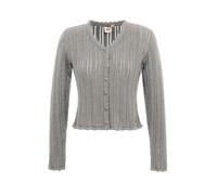 Strickjacke EDIS hellgrau M