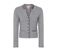 Trachten Strickjacke MALTA hellgrau S