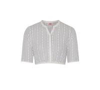Spieth & Wensky -Fannah Dirndlbluse Trachtenbluse Trachtenmode Größe:36, Farbe:Offweiß