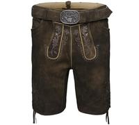 Spieth & Wensky Herren Lederhose Greif Braun 52