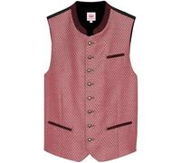 Spieth & Wensky Herren Weste Daniel Rot 52