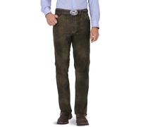 SPIETH & WENSKY Leder-Jeans Tassilo lava Ziegenveloursleder lava 54