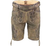 SPIETH & WENSKY Leder-Shorts Archibald caribo Ziegenleder caribo 58