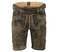 SPIETH & WENSKY Leder Shorts Eggenfeld vulkan Ziegenleder vulkan 56